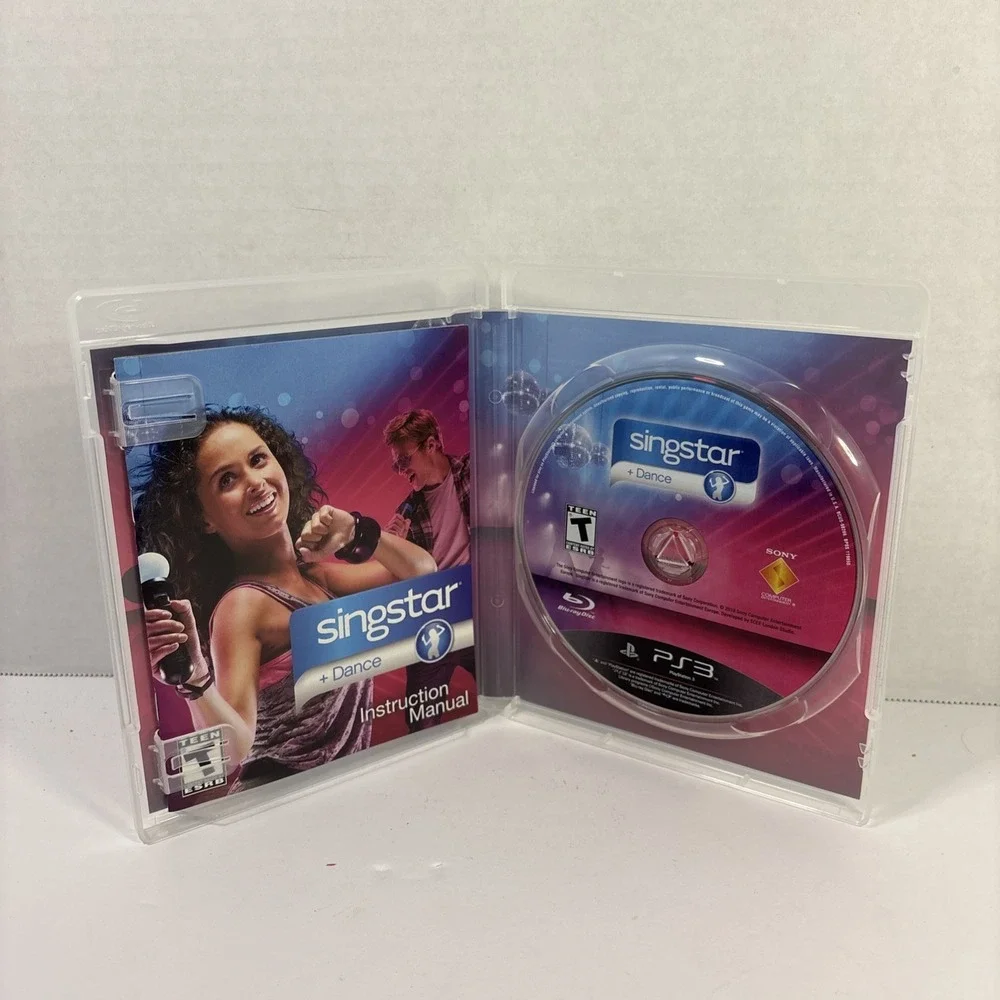 SingStar + Dance Sony PlayStation 3 PS3 Game Move Compatible Complete CIB